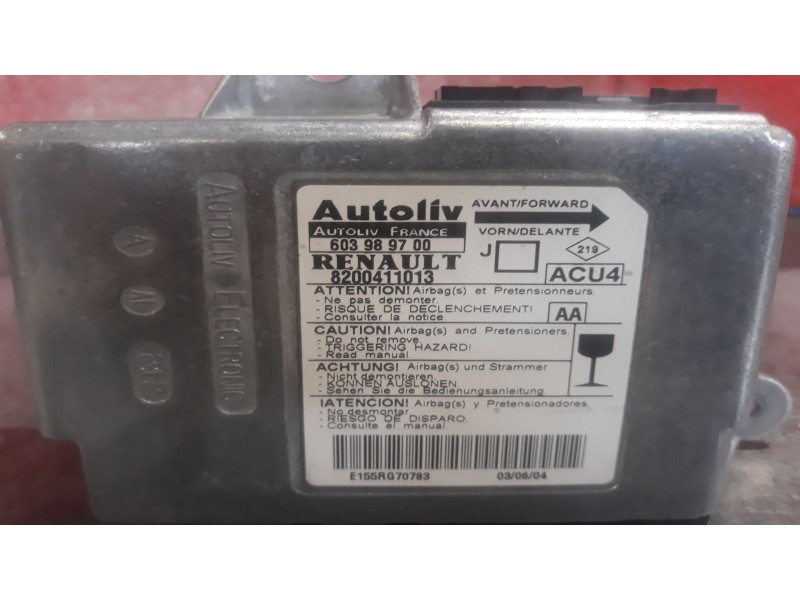 Recambio de centralita airbag para renault scenic ii 1.9 dci diesel | 0.03 - ... 1.9 dci diesel | 0.03 - ... referencia OEM IAM 