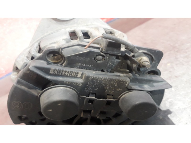 Recambio de alternador para fiat stilo (192) 1.6 16v | 12.02 - ... 1.6 16v | 12.02 - ... referencia OEM IAM 0124325050  