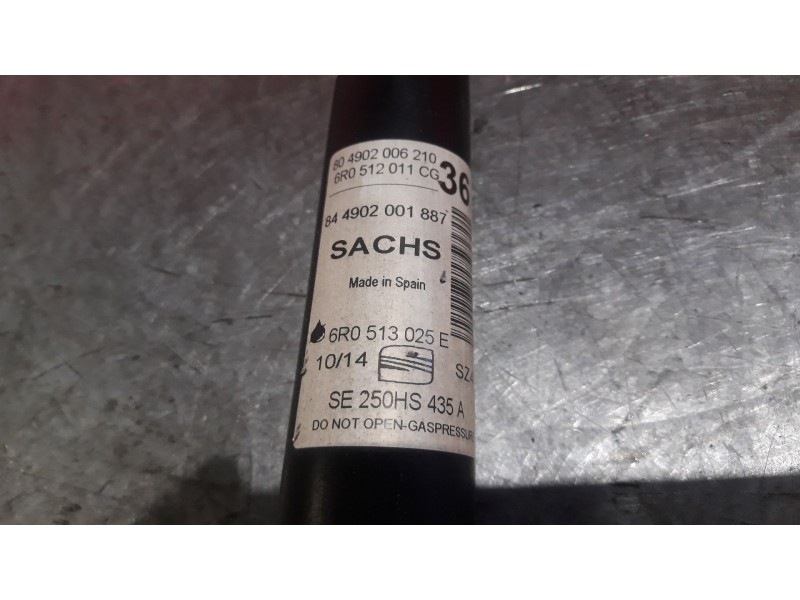 Recambio de amortiguador trasero para seat ibiza (6j5) 1.6 tdi | 0.08 - ... 1.6 tdi | 0.08 - ... referencia OEM IAM   