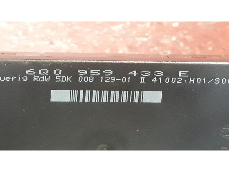 Recambio de centralita cierre para seat ibiza (6l1) cool referencia OEM IAM 6Q0959433E  