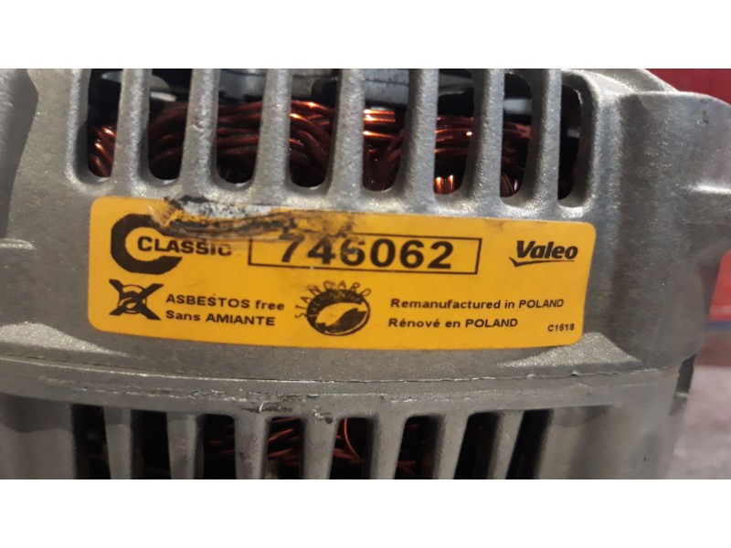Recambio de alternador para renault megane i fase 2 berlina (ba0) 1.9 d authentique | 10.00 - ... 1.9 d authentique | 10.00 - ..