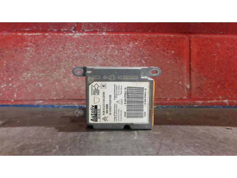 Recambio de centralita airbag para citroen berlingo 2.0 hdi 600 furg. | 10.02 - 12.07 referencia OEM IAM 603602500  