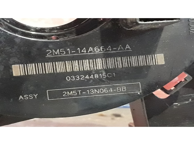 Recambio de anillo airbag para ford focus berlina (cak) 1.8 tdci turbodiesel cat | 0.98 - ... 1.8 tdci turbodiesel cat | 0.98 - 