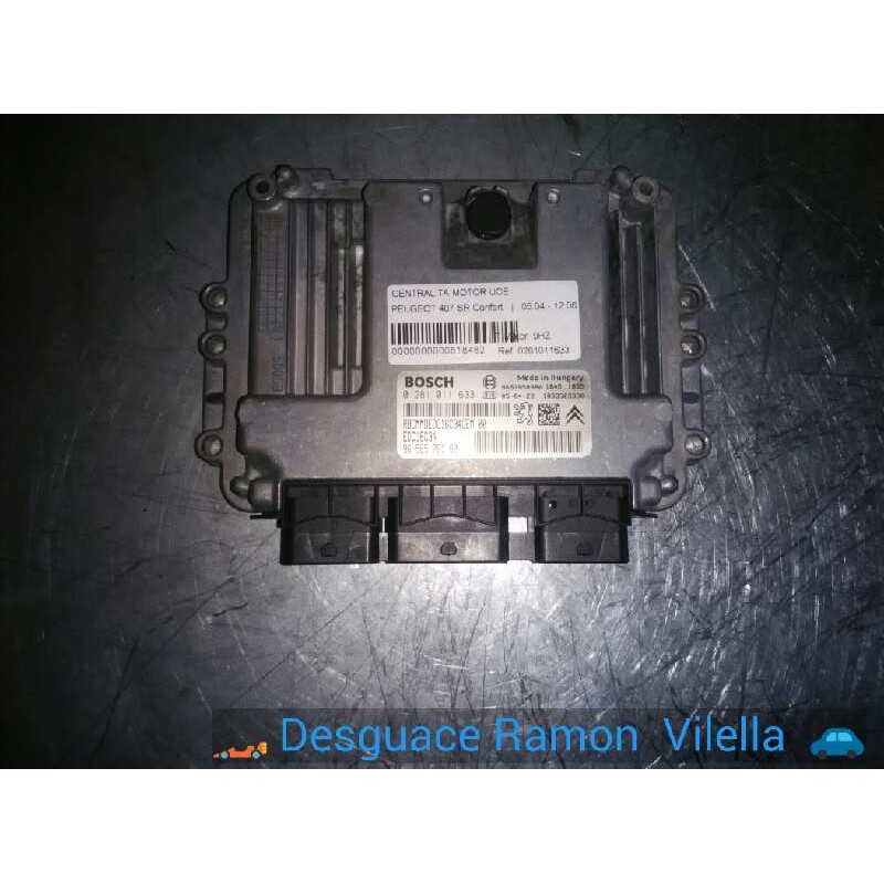 Recambio de centralita motor uce para peugeot 407 sr confort | 05.04 - 12.06 sr confort | 05.04 - 12.06 referencia OEM IAM 02810