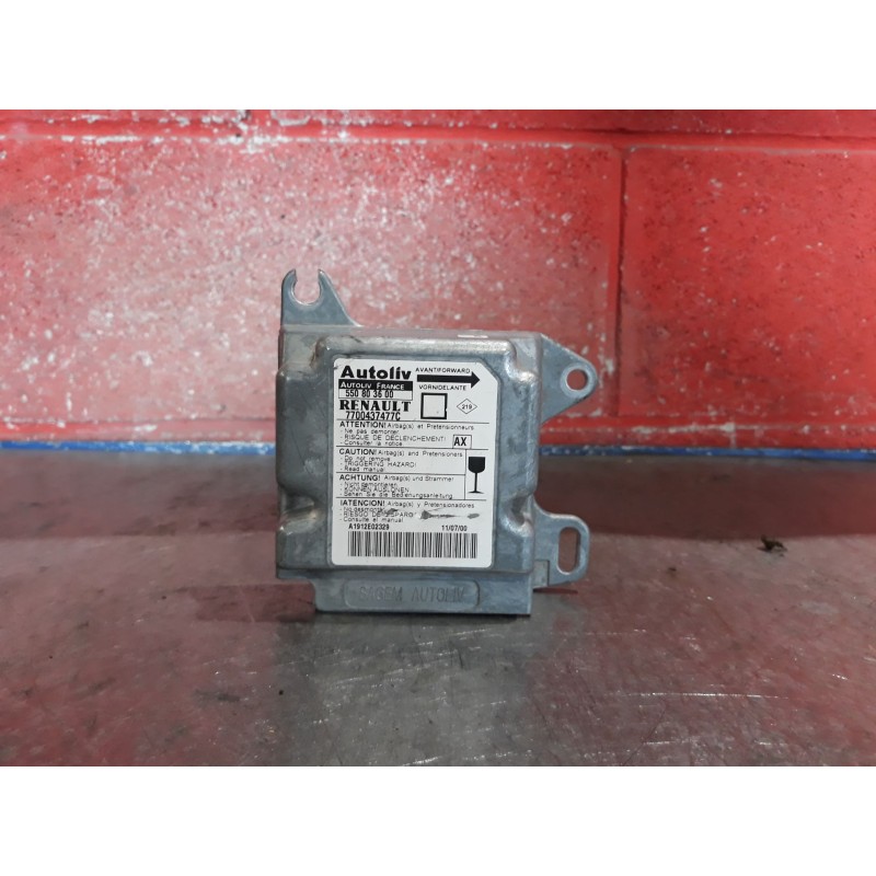 Recambio de centralita airbag para renault megane i fase 2 classic (la..) 1.9 dti rt | 03.99 - ... 1.9 dti rt | 03.99 - ... refe