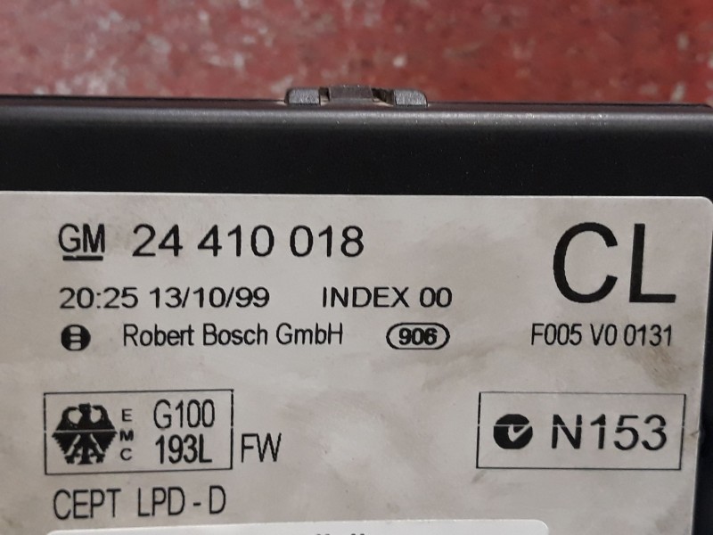Recambio de centralita cierre para opel astra g berlina comfort referencia OEM IAM 24410018  