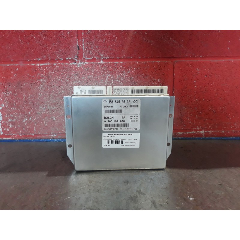 Recambio de centralita abs para mercedes clase a (w168) 1.7 cdi diesel cat | 0.97 - 0.04 1.7 cdi diesel cat | 0.97 - 0.04 refere
