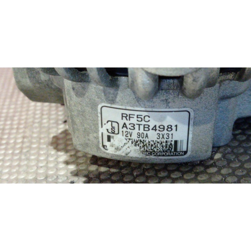 Recambio de alternador para mazda 6 berlina (gg) 2.0 crtd 136 sportive (4-ptas.) | 06.02 - 12.05 2.0 crtd 136 sportive (4-ptas.)