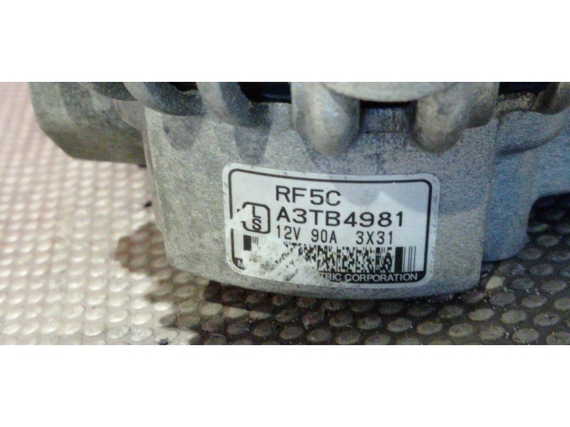 Recambio de alternador para mazda 6 berlina (gg) 2.0 crtd 136 sportive (4-ptas.) | 06.02 - 12.05 2.0 crtd 136 sportive (4-ptas.)