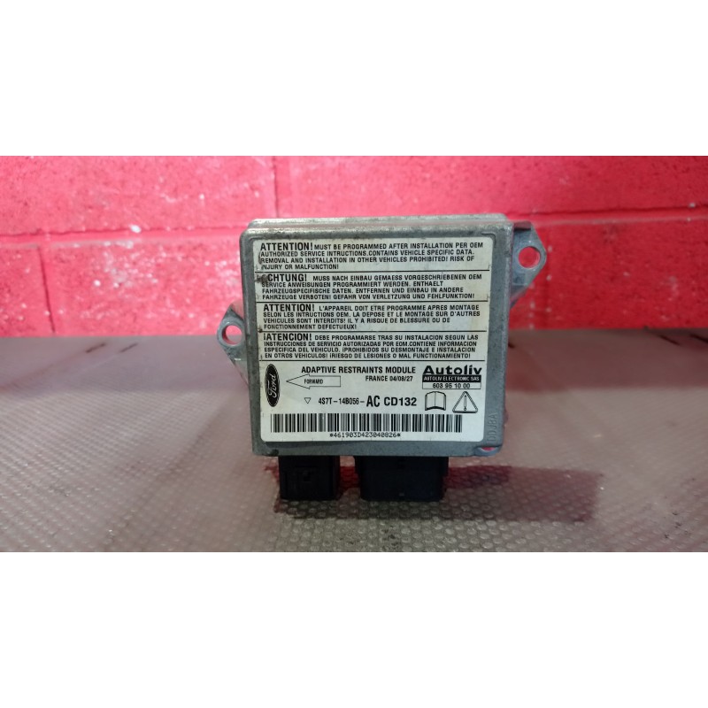 Recambio de centralita airbag para ford mondeo turnier (ge)  | 0.00 - 0.07  | 0.00 - 0.07 referencia OEM IAM 4S7T14B056AC 603951