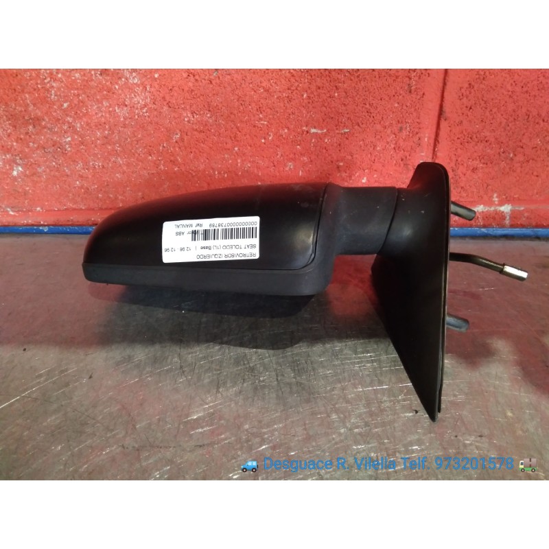 Recambio de retrovisor izquierdo para seat toledo (1l) base | 12.96 - 12.96 base | 12.96 - 12.96 referencia OEM IAM MANUAL  