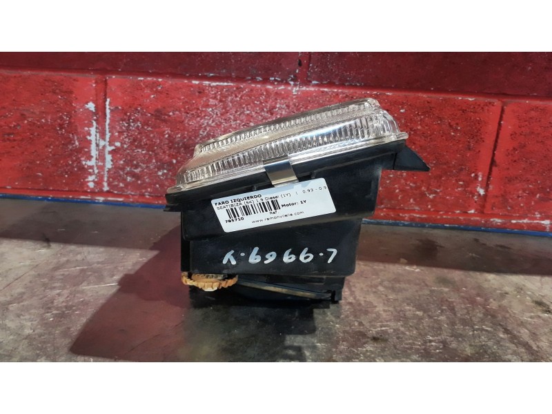 Recambio de faro izquierdo para seat ibiza (6k) 1.9 diesel (1y) | 0.93 - 0.99 1.9 diesel (1y) | 0.93 - 0.99 referencia OEM IAM  