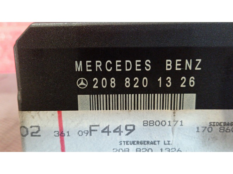Recambio de centralita cierre para mercedes clase c (w202) berlina 180 (202.018) referencia OEM IAM 2088201326   Recambio de centralita cierre para mercedes clase c (w202) berlina 180 (202.018) referencia OEM IAM 2088201326