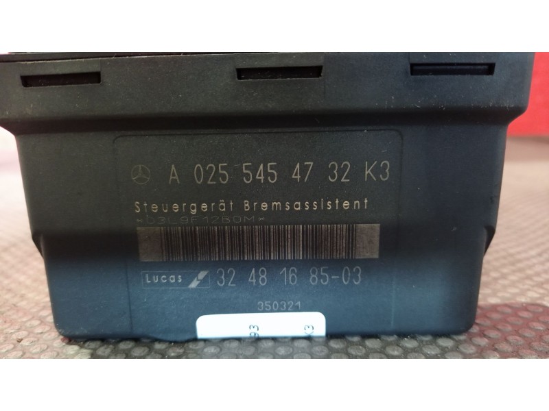 Recambio de centralita abs para mercedes clase c (w202) berlina 180 (202.018) referencia OEM IAM A0255454732K3 3248168503  Recambio de centralita abs para mercedes clase c (w202) berlina 180 (202.018) referencia OEM IAM A0255454732K3 3248168503