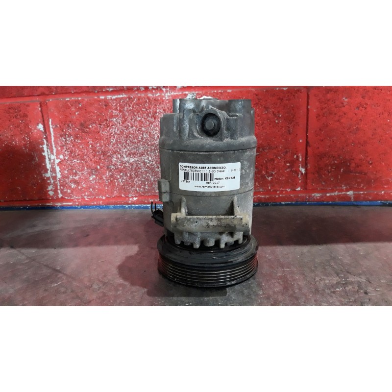 Recambio de compresor aire acondicio. para renault scenic ii 1.5 dci diesel | 0.03 - 0.09 1.5 dci diesel | 0.03 - 0.09 referenci