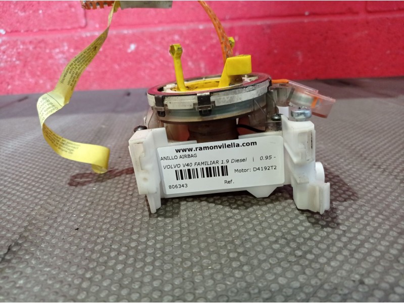 Recambio de anillo airbag para volvo v40 familiar 1.9 diesel | 0.95 - 0.05 1.9 diesel | 0.95 - 0.05 referencia OEM IAM   
