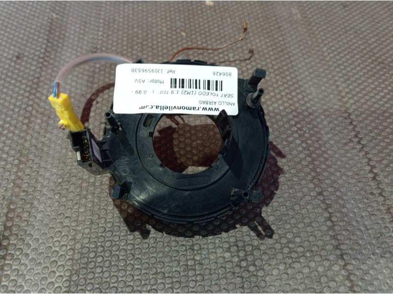 Recambio de anillo airbag para seat toledo (1m2) 1.9 tdi | 0.99 - ... 1.9 tdi | 0.99 - ... referencia OEM IAM 1J0959653B  