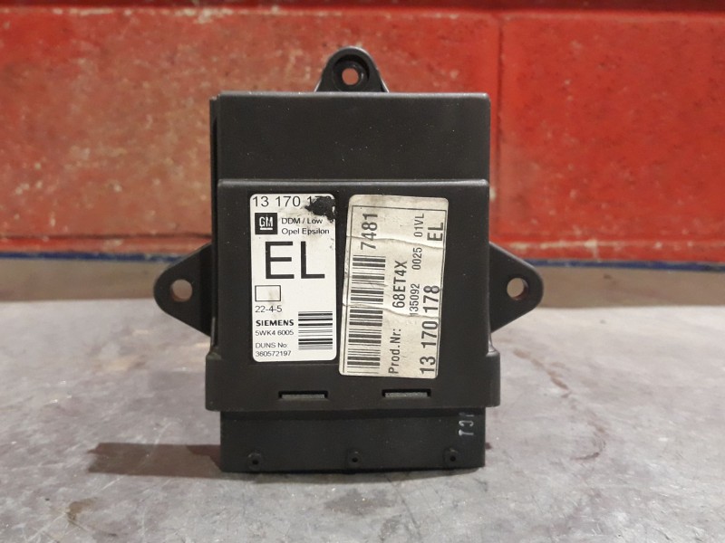 Recambio de centralita cierre para opel vectra c berlina  | 0.02 - 0.05  | 0.02 - 0.05 referencia OEM IAM 5WK46005 13 170 178 
