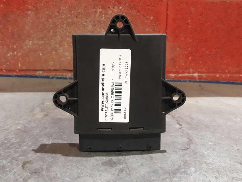 Recambio de centralita cierre para opel vectra c berlina  | 0.02 - 0.05  | 0.02 - 0.05 referencia OEM IAM 5WK46005 13 170 178 