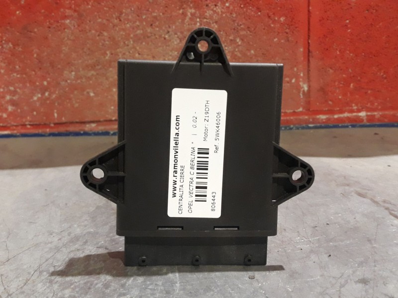 Recambio de centralita cierre para opel vectra c berlina  | 0.02 - 0.05  | 0.02 - 0.05 referencia OEM IAM 5WK46006 13 170 177 