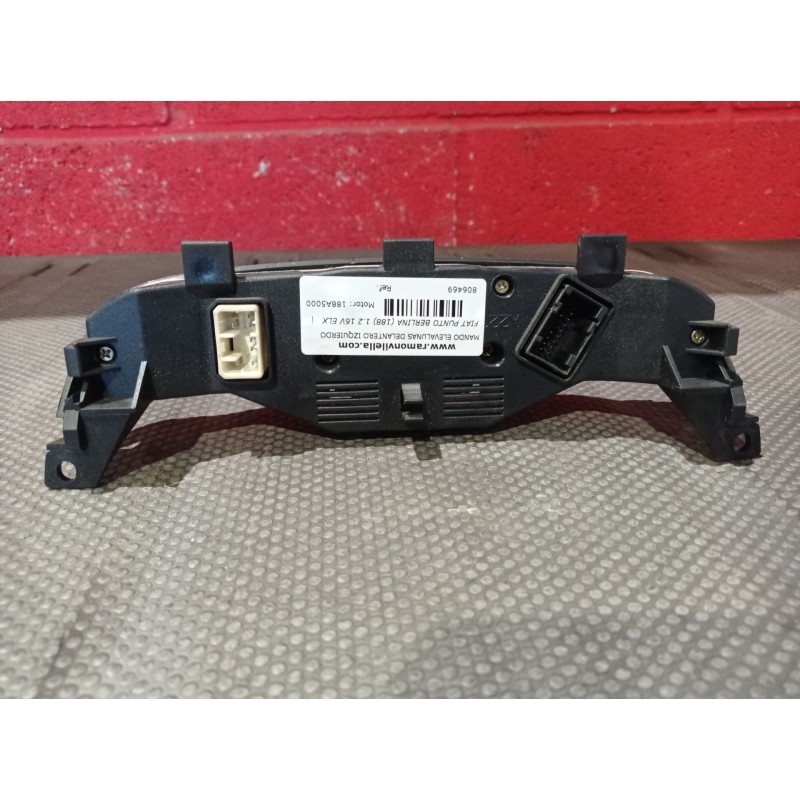 Recambio de mando elevalunas delantero izquierdo para fiat punto berlina (188) 1.2 16v elx | 08.99 - 12.01 1.2 16v elx | 08.99 -