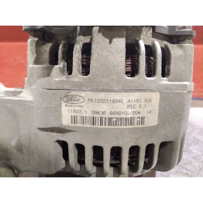 Recambio de alternador para ford focus berlina (cak) ambiente | 0.98 - ... ambiente | 0.98 - ... referencia OEM IAM 98AB10300GK 