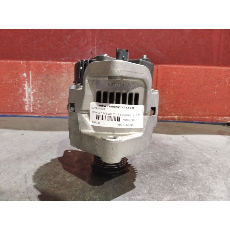 Recambio de alternador para renault scenic ii 1.9 dci diesel | 0.03 - ... 1.9 dci diesel | 0.03 - ... referencia OEM IAM A13VI28