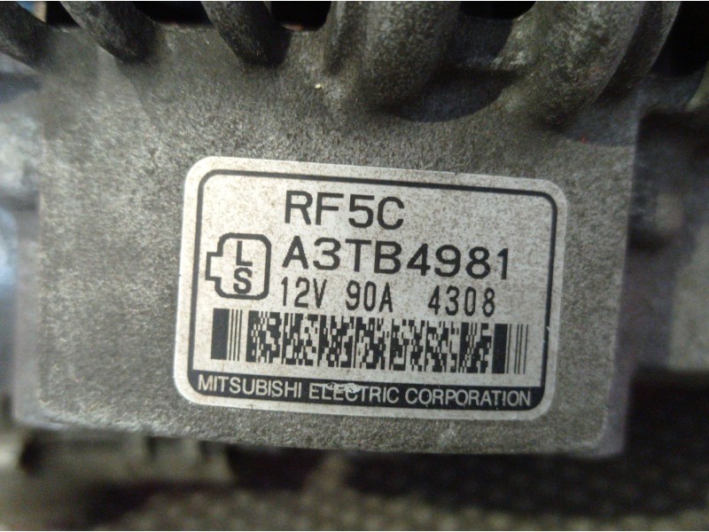 Recambio de alternador para mazda 6 berlina (gg) 2.0 crtd 136 active (5-ptas.) | 06.02 - 12.05 2.0 crtd 136 active (5-ptas.) | 0