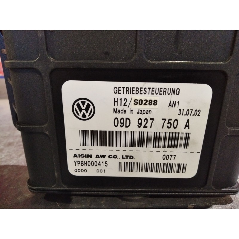 Recambio de centralita cambio automatico para volkswagen touareg (7la)  | 0.02 - 0.07  | 0.02 - 0.07 referencia OEM IAM 09D92775