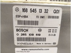 Recambio de centralita esp para mercedes clase a (bm 168) 1.7 170 cdi (168.009) referencia OEM IAM 1685451332 0265109619  2