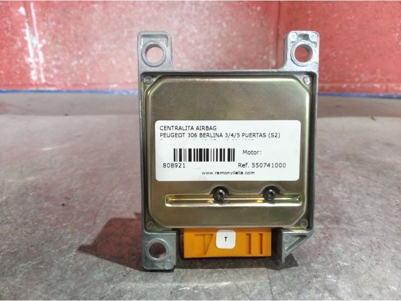 Recambio de centralita airbag para peugeot 306 berlina 3/4/5 puertas (s2) boulebard | 12.97 - 12.99 boulebard | 12.97 - 12.99 re