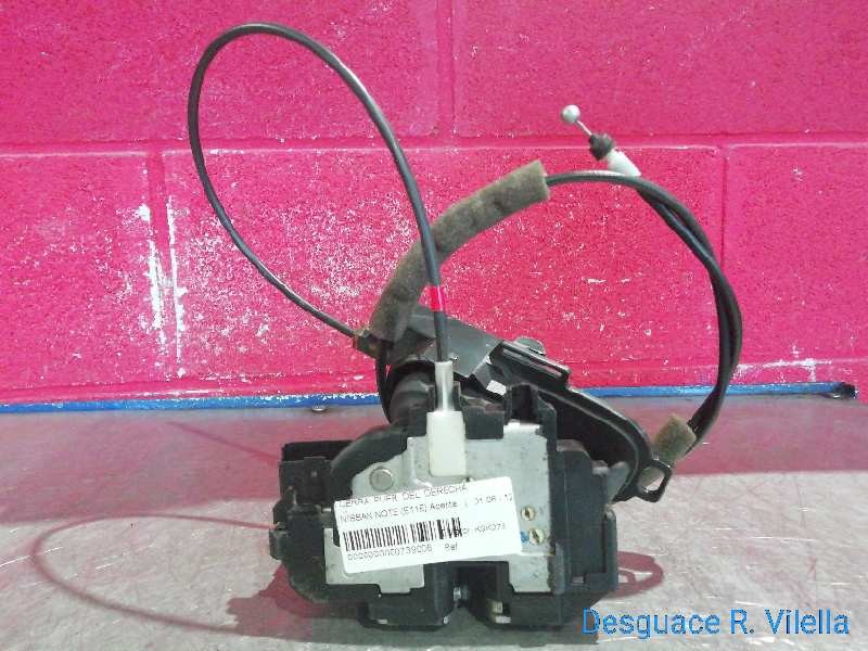 Recambio de cerra. puer. delantero derecha para nissan note (e11e) acenta | 01.06 - 12.09 acenta | 01.06 - 12.09 referencia OEM 