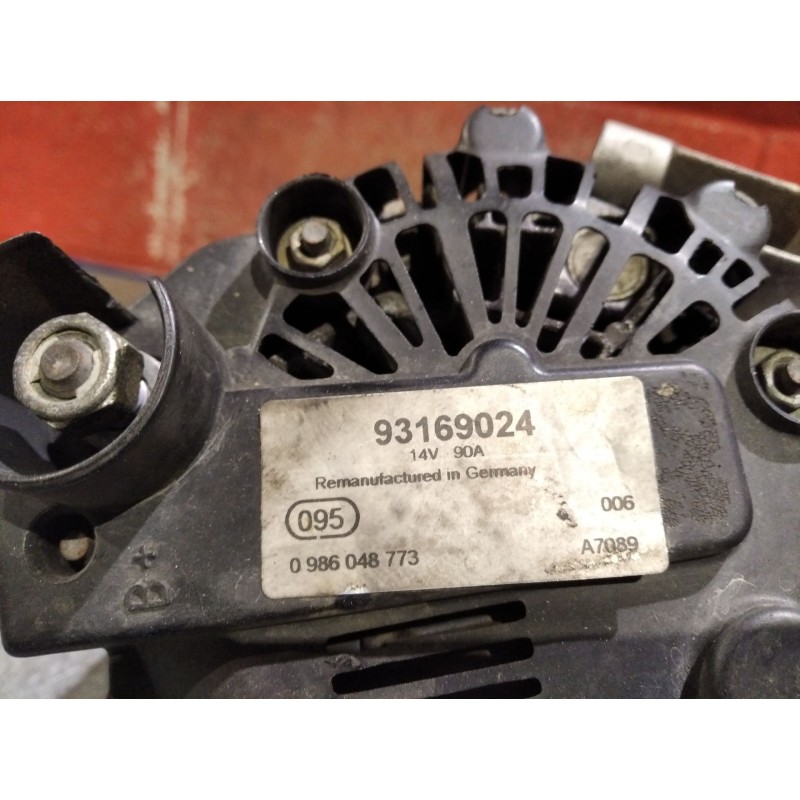 Recambio de alternador para fiat punto referencia OEM IAM 93169024 0986048773 