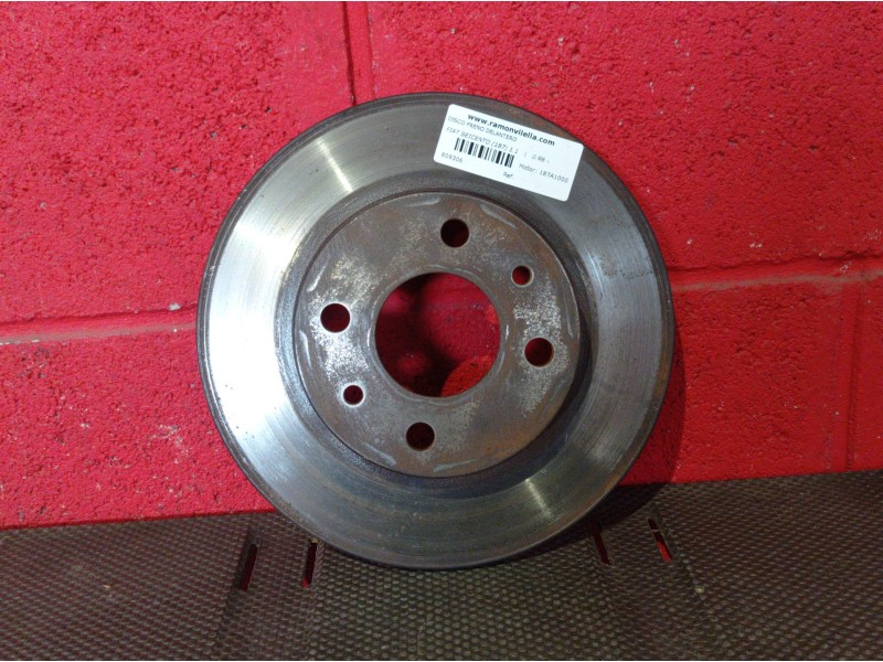 Recambio de disco freno delantero para fiat seicento (187) 1.1 | 0.98 - ... 1.1 | 0.98 - ... referencia OEM IAM   
